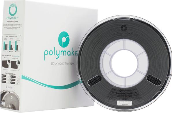 Image du produit Polymaker 70809 Filament PA (polyamide) 2 (Nylon, 2.85 mm, 750 g, Noir)