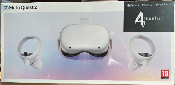 Actual product image Meta Quest 2 incl. Resident Evil 4 + Beat Saber Bundle (256 GB)