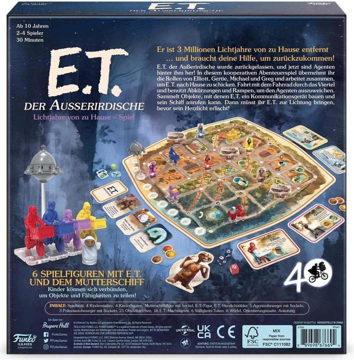 Actual product image Funko E.T. The Extraterrestrial German (German)