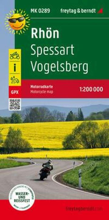 Produktbild Rhön - Spessart - Vogelsberg, Motorradk