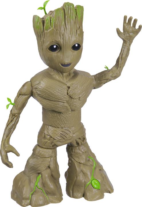 Productafbeelding Hasbro Marvel Studios Ik Ben Groot Groove 'N Grow Groot, 34cm Grote Interactieve Actiefiguur, Superhelden