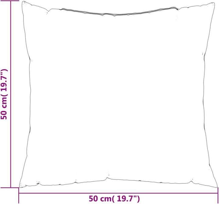 Image du produit VidaXL Ensemble salon de jardin avec coussins (50 x 50 cm)