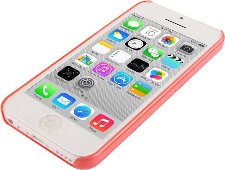 Produktbild König Design Schutzhülle Hard Case für Handy Apple iPhone 5C rot (Apple iPhone 5c)