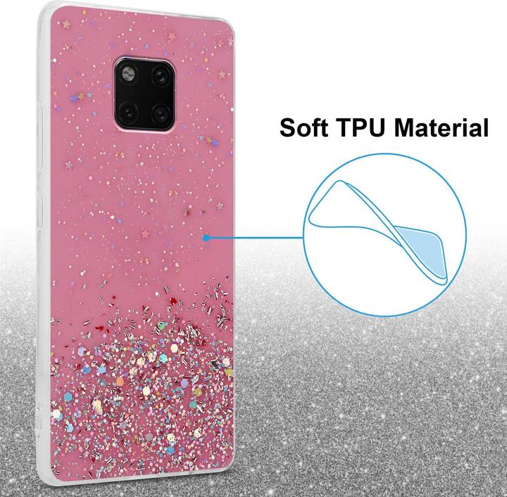 Actual product image Cadorabo TPU cover sparkling glitter (Mate 20 Pro)