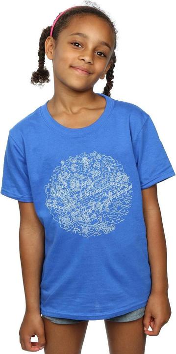 Image du produit Star Wars - T-shirt CHRISTMAS DEATH STAR - Fille (140, 146)