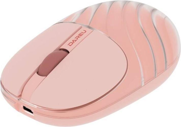 Actual product image Dareu LM135D Wireless Mouse Pink (Wireless)