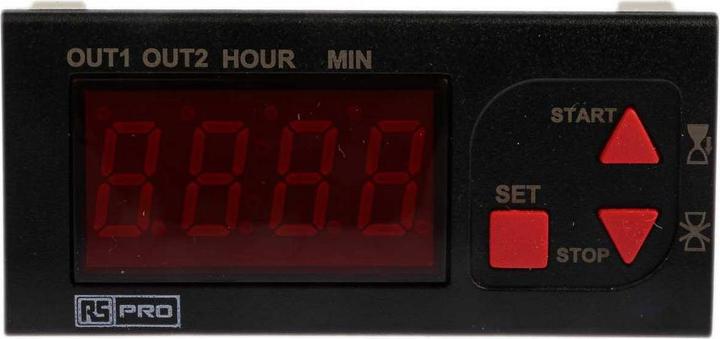 Actual product image Rs Pro Digital Timer, 35x77, 24V ac/dc