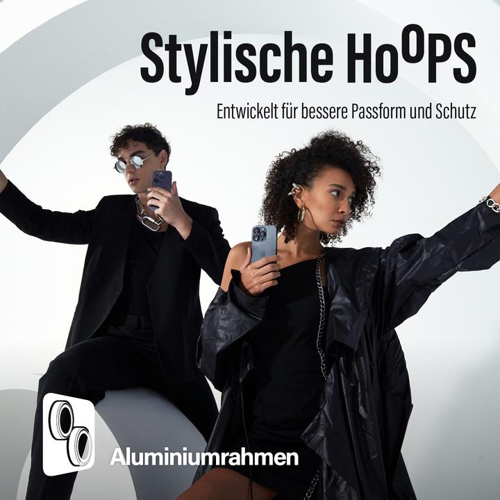 Immagine prodotto PanzerGlass Protezione lente fotocamera Hoops (1 Pezzo/i, Apple iPhone 15)