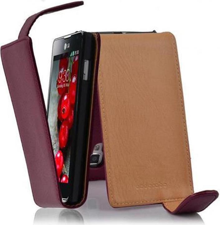 Productafbeelding Cadorabo Flip met structuurhoes (LG Optimus L7 II)