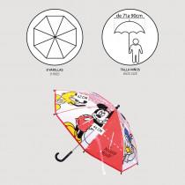Immagine prodotto Mickey ombrello poe manuale, 42 cm, rosso