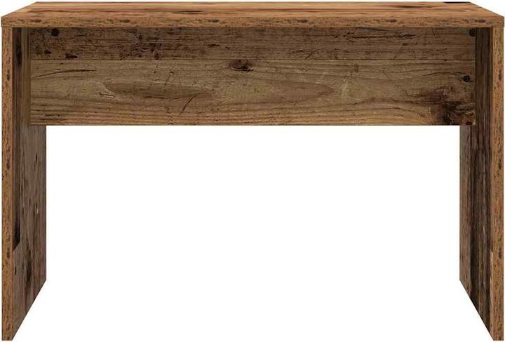 Produktbild VidaXL Schminktisch-Set mit LED-Leuchten Altholz-Optik Holzwerkstoff (74.5 x 40 x 141 cm)
