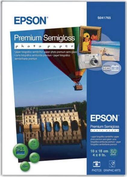 Actual product image Epson Premium Semigloss (251 g/m², 10 x 15 cm, 50 x)
