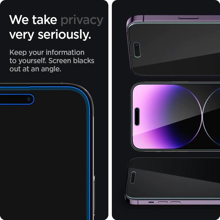 Produktbild Spigen EZ FIT GLAS.tR (1 Stück, Apple iPhone 14 Pro Max)