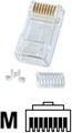 Immagine prodotto Lindy Connettore RJ45 maschio, 8 pin UTP, di 10 (Connettore del cavo di rete)
