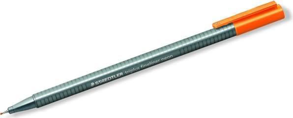 Produktbild Staedtler 334 Fineliner trip neon orange (Orange, 1 x)