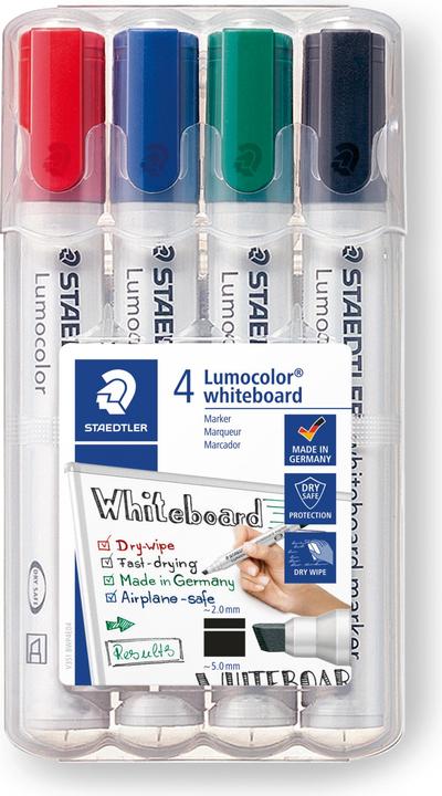 Actual product image Staedtler Lumocolor 351 (Multicoloured, 2 mm, 4 x)