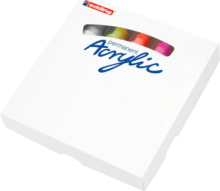 Produktbild Edding Acrylmarker 5000 (Mehrfarbig, 10 mm, 5 x)