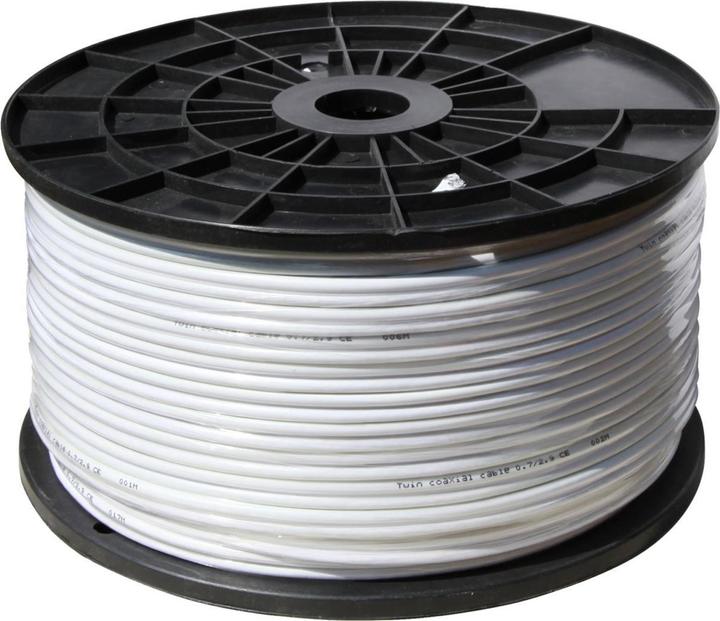 Produktbild Shiverpeaks ®-BASIC-S--SAT-Koaxialkabel 1.01/4.6, 3-fach geschirmt, Kupfer, >120dB, 100m (120 dB, Antennenkabel)