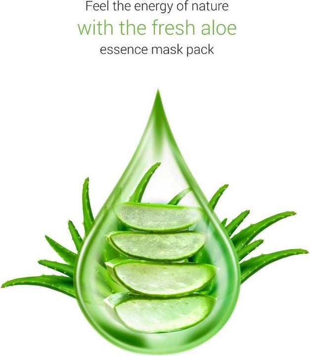 Produktbild Skinsomnia Aloe Real Essence Mask (25 ml)