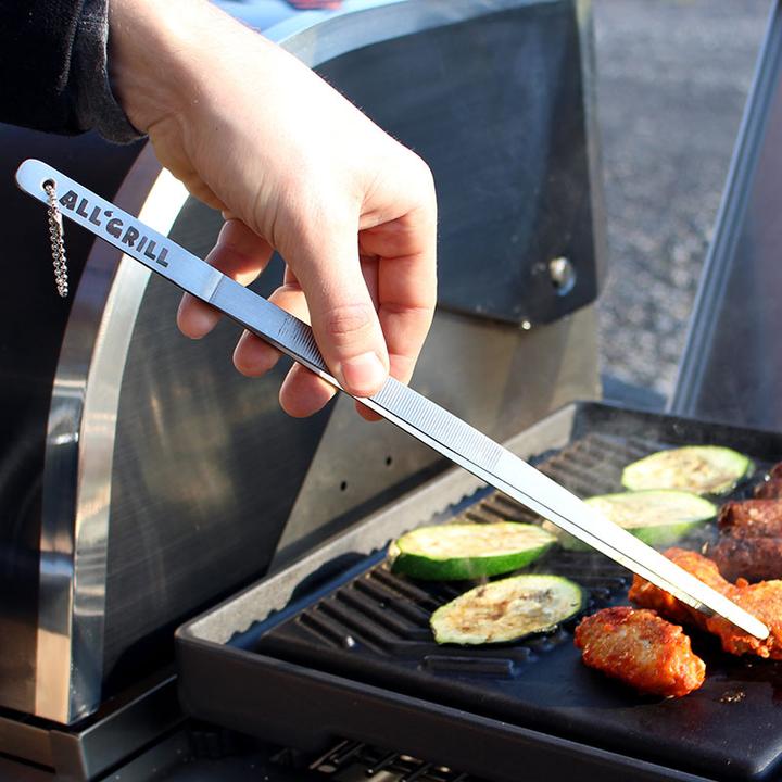 Image du produit All'Grill Pincette en acier inoxydable 45cm