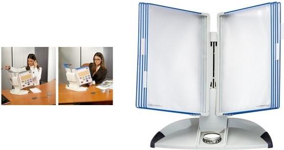 Produktbild Tarifold Sichttafelsystem Design 734301 DIN A4 blau mit 10 St. Sichttafeln