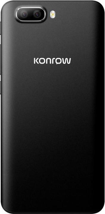 Immagine prodotto Konrow Easy 55 - Android 8.1 - 4G - Display 5.34" - Dual Sim - 8GB, 1GB RAM - Nero (8 GB, Nero, 5.34")