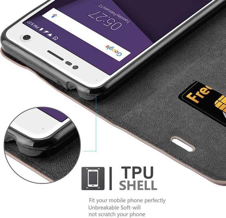 Produktbild Cadorabo Book Invisible Magnet Cover (ZTE Blade V8)