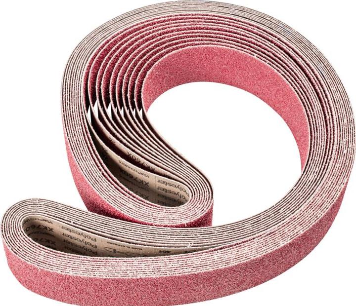 Produktbild Pferd Keramikkorn Schleifband BA 75x2500mm CO24 höchster Abtrag auf Stahl mit Bandschleifer (24)