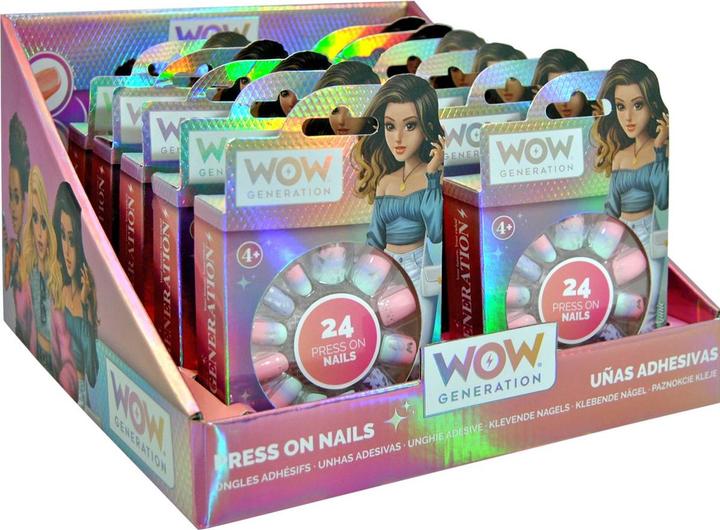 Kids Licensing Wow Generation Sticker ongles (Colle à ongles, Multicolore)