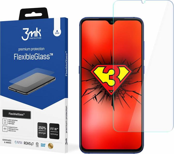 Actual product image 3MK FlexibleGlass Xiaomi Mi9 Szkło Hybrydowe (1 Piece, Mi 9)