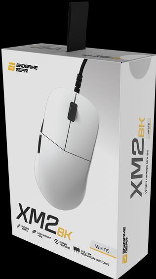 Produktbild Endgame Gear XM2 8k Gaming Maus, kabelgebunden - weiss (Kabelgebunden)