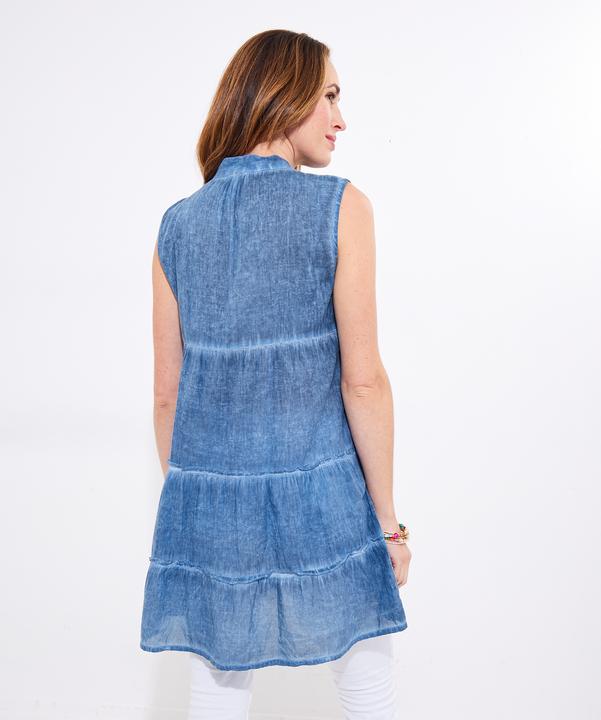 Produktbild Joe Browns Floral Embroidered Sleeveless Tunic (40)