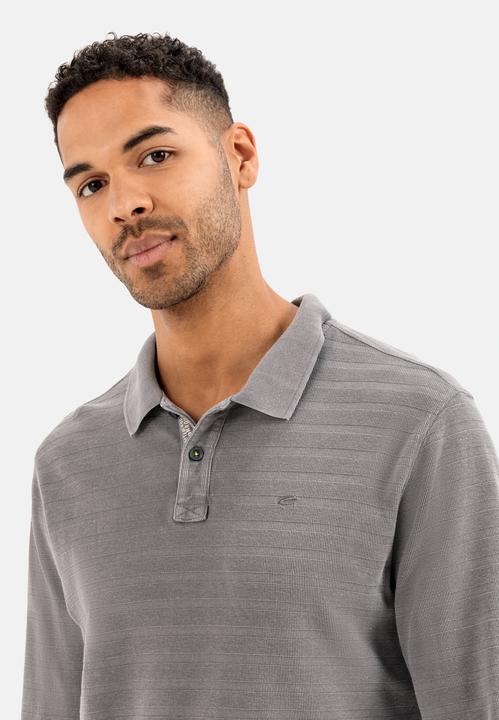 Actual product image Camel Active Cotton long-sleeved polo shirt (M)