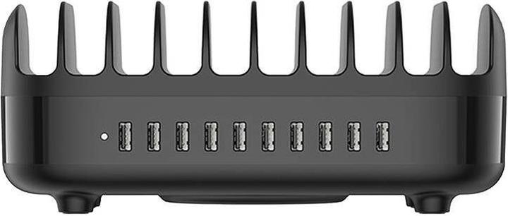Actual product image Orico smart charging station, USB-A 10 ports (black) (120 W)
