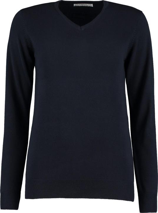 Actual product image Kustom Kit Womens/Ladies Arundel Cotton V Neck Sweatshirt (36 D)