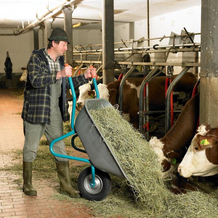 Actual product image Mefro Wheelbarrow Export 100 litres with double bottom