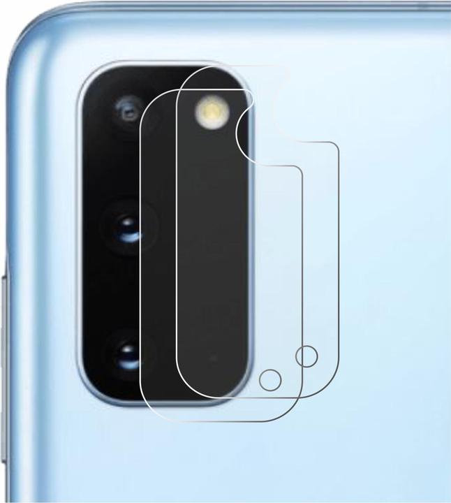 Actual product image ScreenLeaf Protective film sustainable screen protector screen protector film clear transparent (2 Piece, Samsung Galaxy S20+)