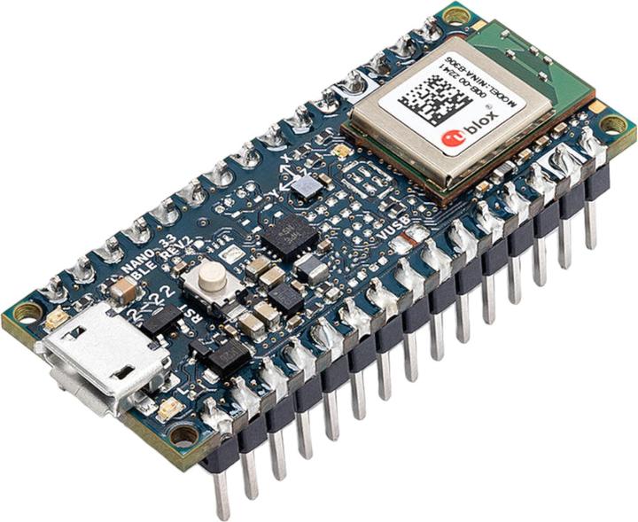 Immagine prodotto Arduino ABX00072 Scheda Nano 33 BLE Rev2 con intestazioni Nano ARM® Cortex®-M4