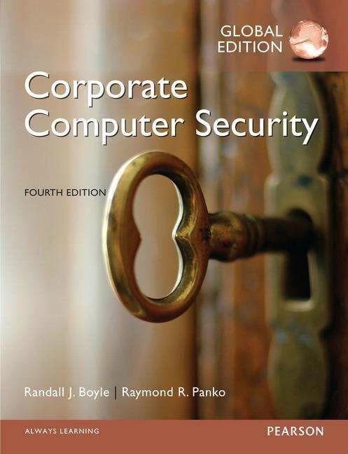 Produktbild Corporate Computer Security, Global Edition (Englisch, Raymond R. Panko, Randall J. Boyle, 2014)