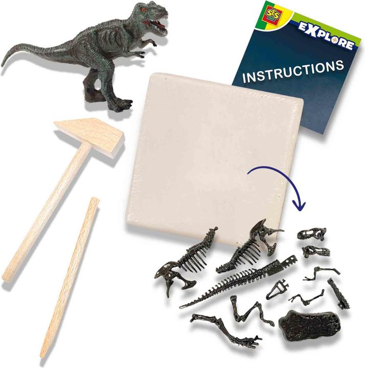 Produktbild Ses Explore Dino and Skeleton Dig 2in1 – T-Rex