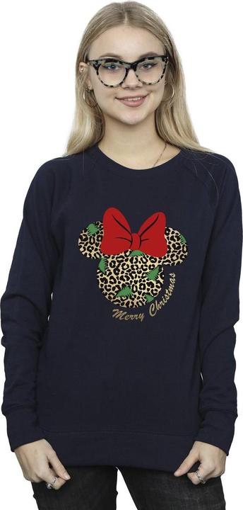 Image du produit Disney - Sweat MINNIE MOUSE LEOPARD CHRISTMAS - Femme (XL)