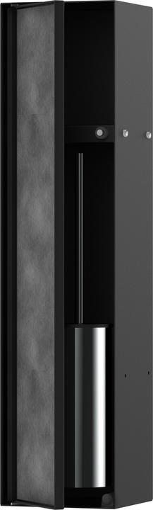 Immagine prodotto hansgrohe XtraStoris Rock portascopino, con ripiano, porta piastrellabile, senza cornice, 145x140x59