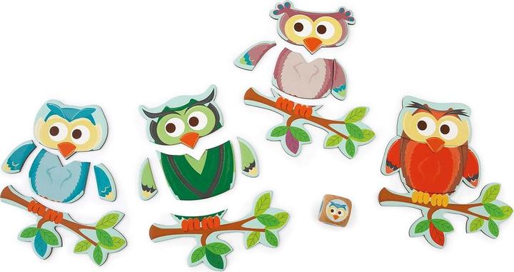Image du produit Scratch Puzzle jeu avec dés Hibou (Allemand, Anglais, Français, Italien)