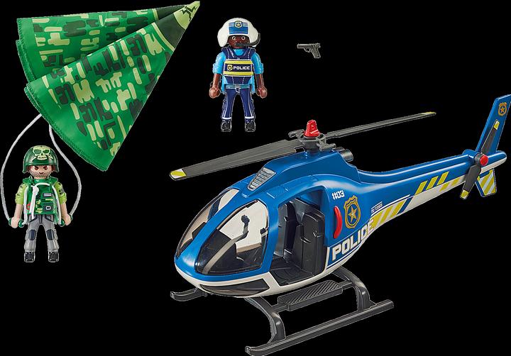Produktbild Playmobil Polizei-Hubschrauber: Fallschirm-Verfolgung (70569, Playmobil City Life)