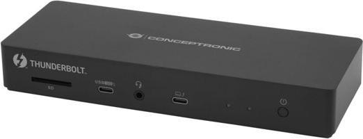 Immagine prodotto Conceptronic Dock 13-in-1 USB-C->HDMI,2xUSB-A,USB-C,GbE 96W (USB-C, 13 Porti)