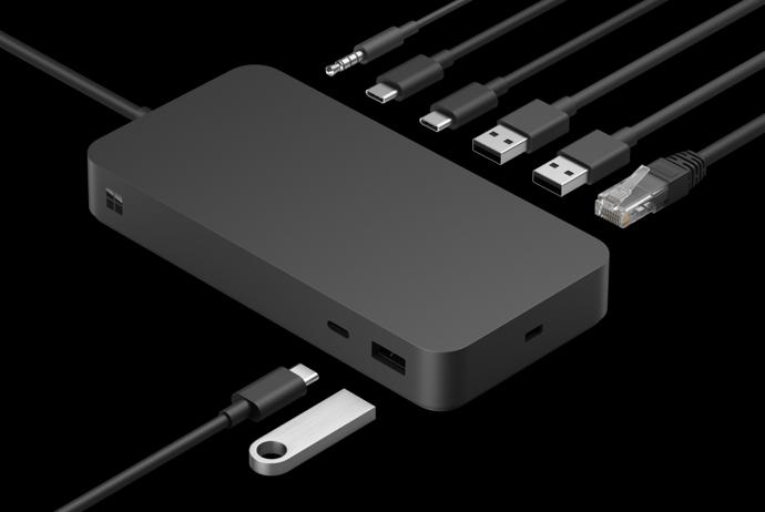 Produktbild Microsoft Surface Thunderbolt 4 Dock (Thunderbolt, 8 Ports)
