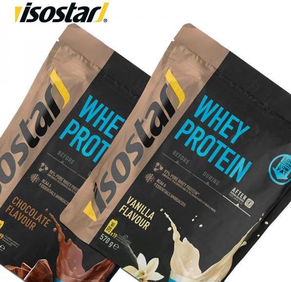 Immagine prodotto Isostar Pulver Whey (Cioccolato, 1 pz., 570 g)