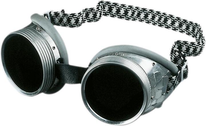 Actual product image Magni Georg Schmerler model 717 welding protection DIN 5 safety goggles, green