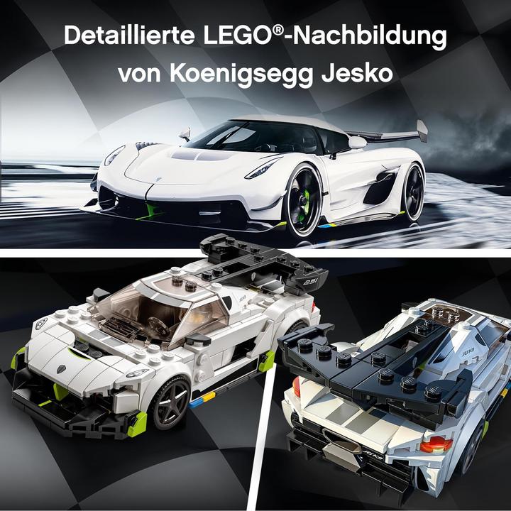 Actual product image LEGO Speed Champions 76900 Koenigsegg Jesko (76900, LEGO Speed Champions)