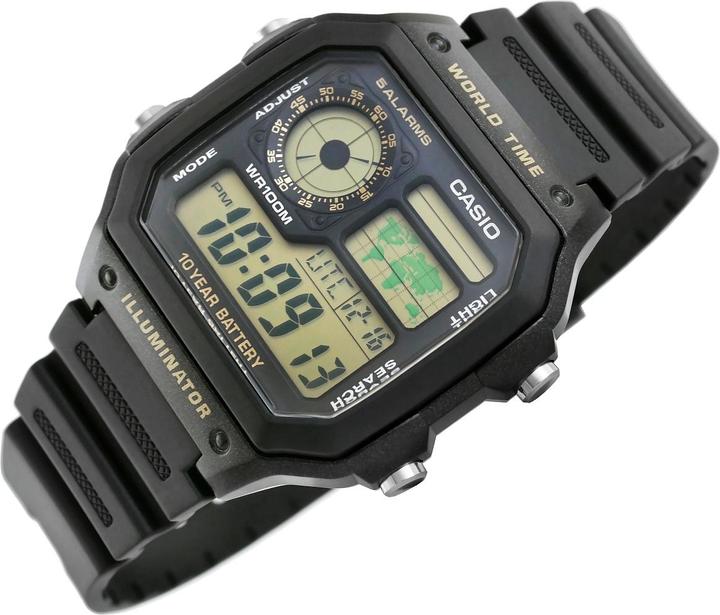 Produktbild Casio AE-1200WH-1B (Digitaluhr, 43 mm)